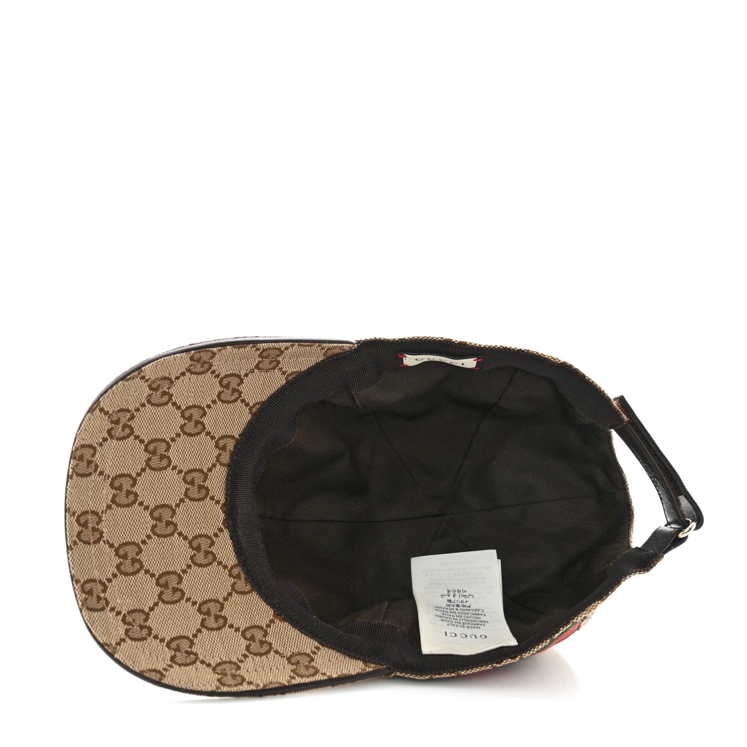 Gucci Monogram Web Baseball Hat L Beige Cocoa 14 of 18