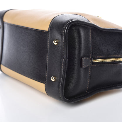 Loewe Calfskin Tri-Color Amazona 28 Bag Black Dark Beige 6 of 9