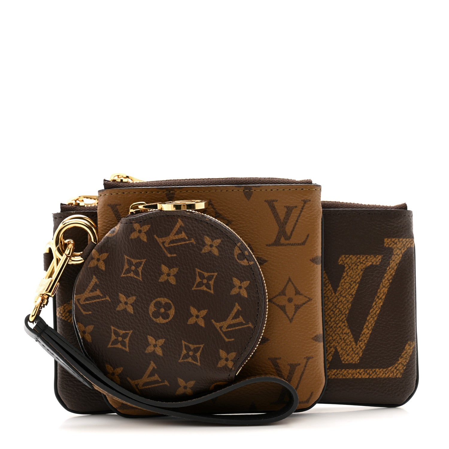 Louis Vuitton Reverse Monogram Giant Trio Pouch 1 of 9