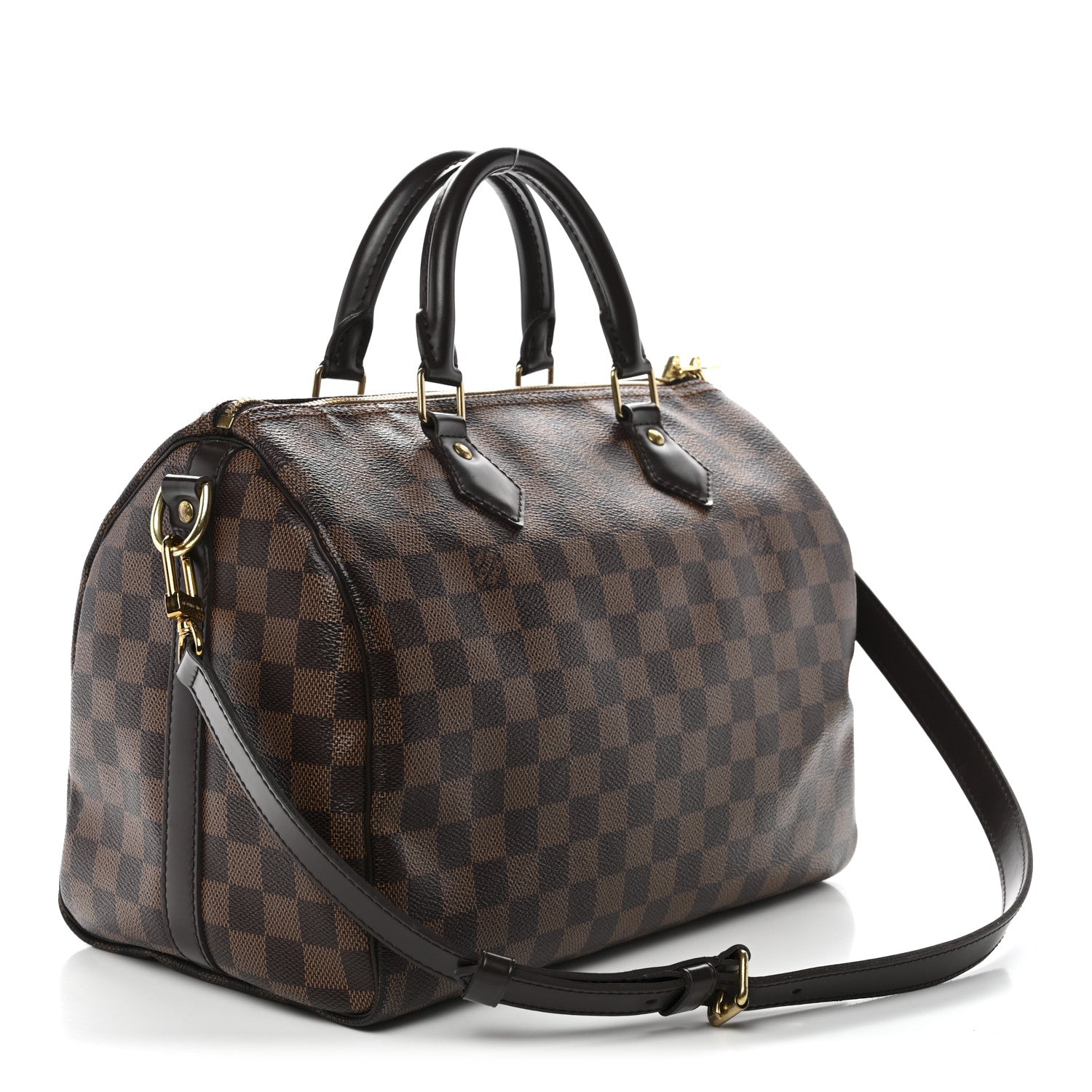 Louis Vuitton Damier Ebene Speedy Bandouliere 30 3 of 11