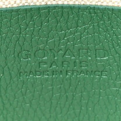Goyard Goyardine Plumet Wallet Clutch Green 7 of 11