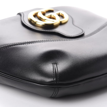 Gucci Calfskin Medium Arli Shoulder Bag Black 6 of 10