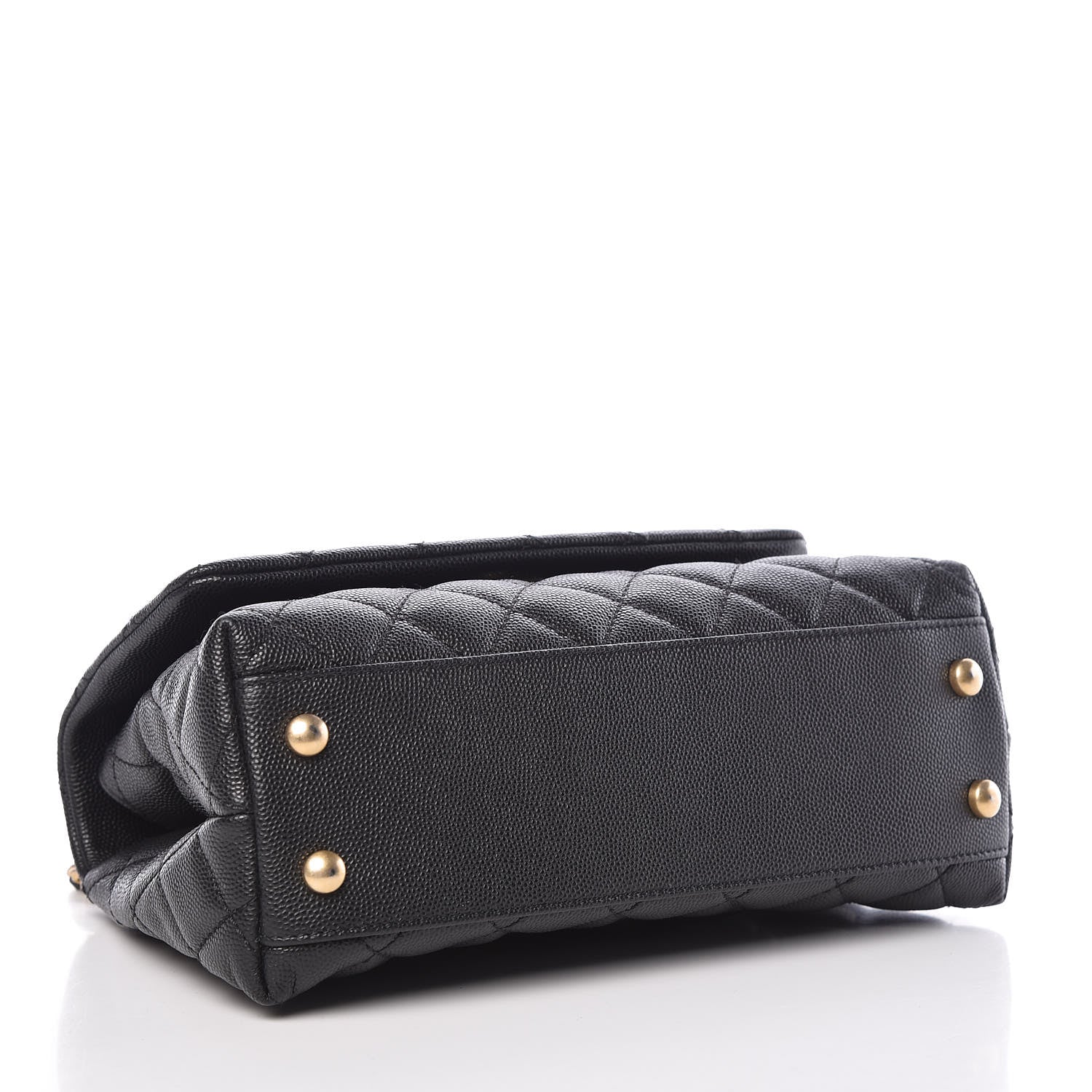 Chanel Caviar Quilted Mini Coco Handle Flap Black 4 of 9