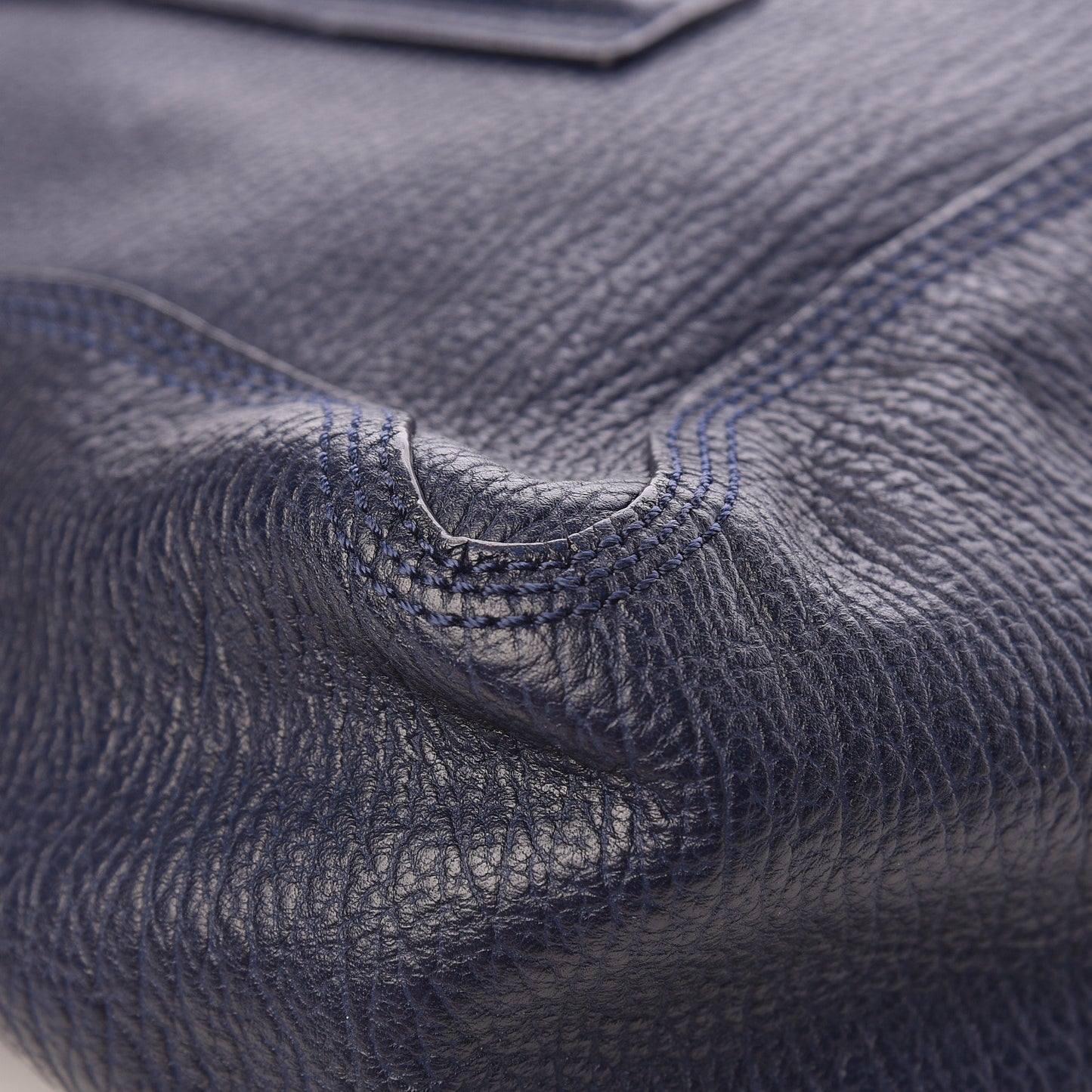 3.1 Textured Calfskin Large Pashli Satchel Ink