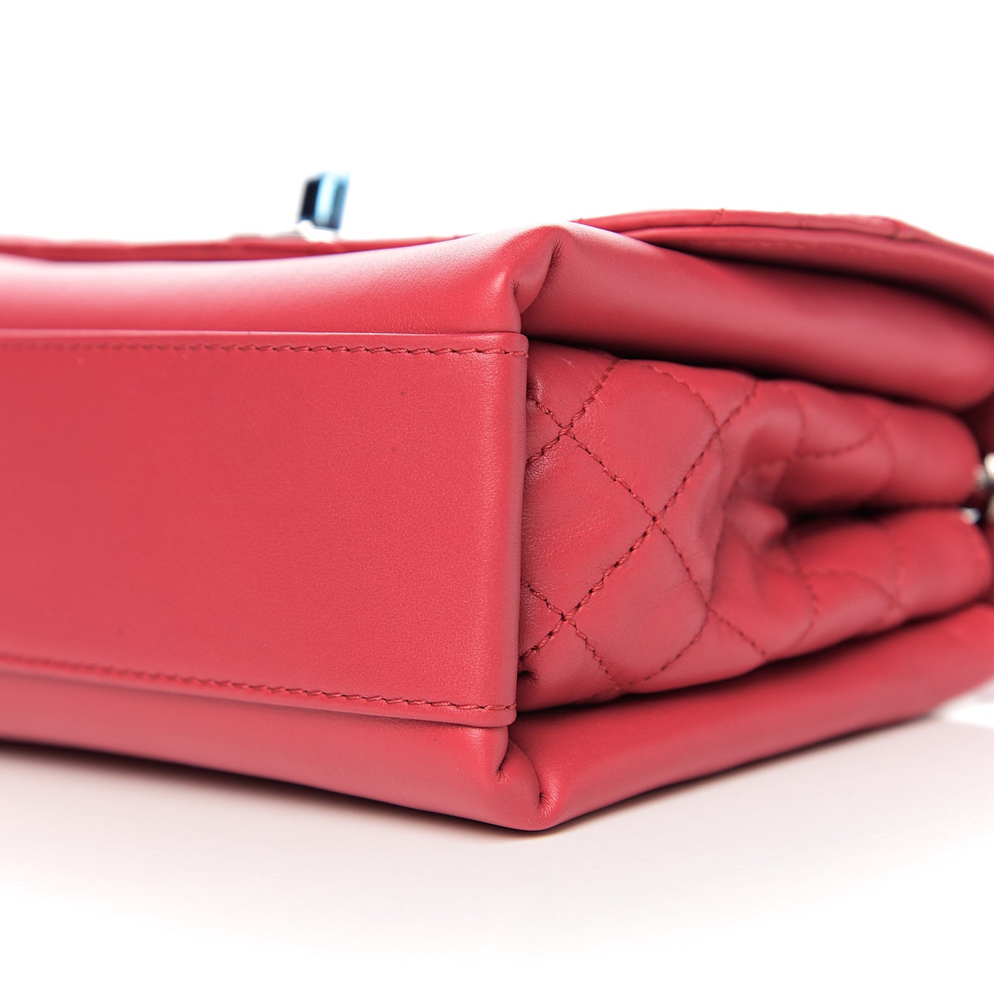 Calfskin Mini Tramezzo Flap Red