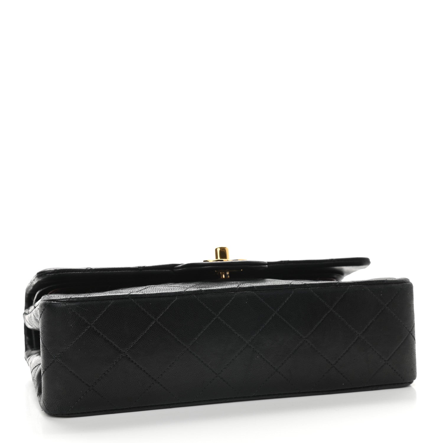 Chanel Lambskin Quilted Small Double Flap Black 4 of 10
