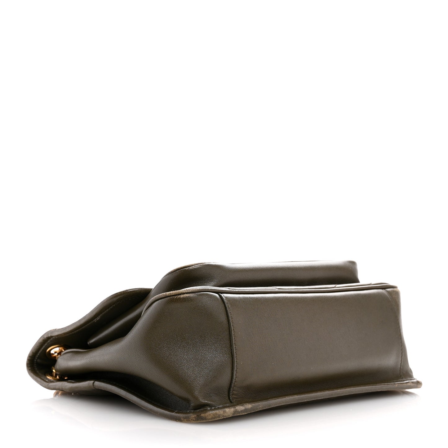 Lambskin Matelasse Monogram Medium Niki Chain Satchel Seawood