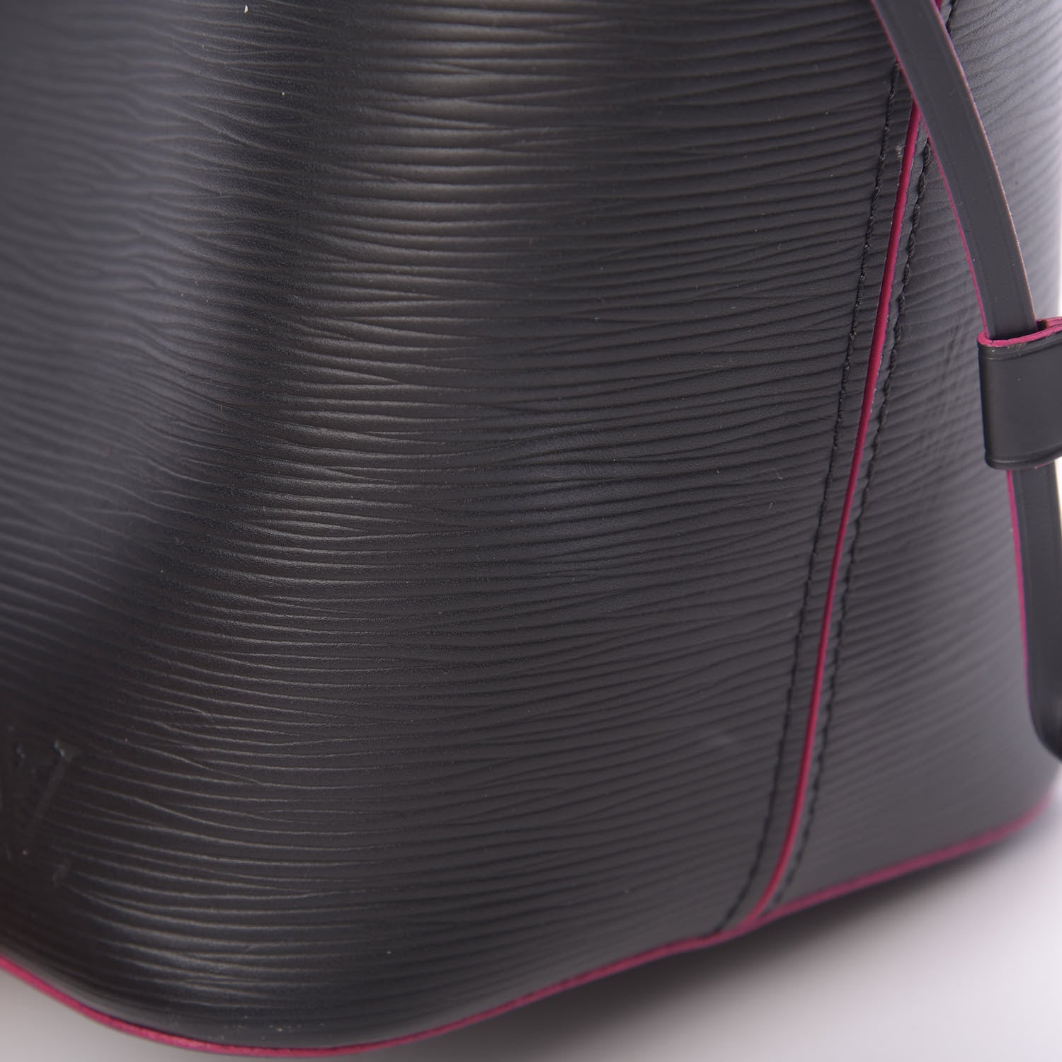 Louis Vuitton Epi Neverfull MM Black Hot Pink 13 of 17