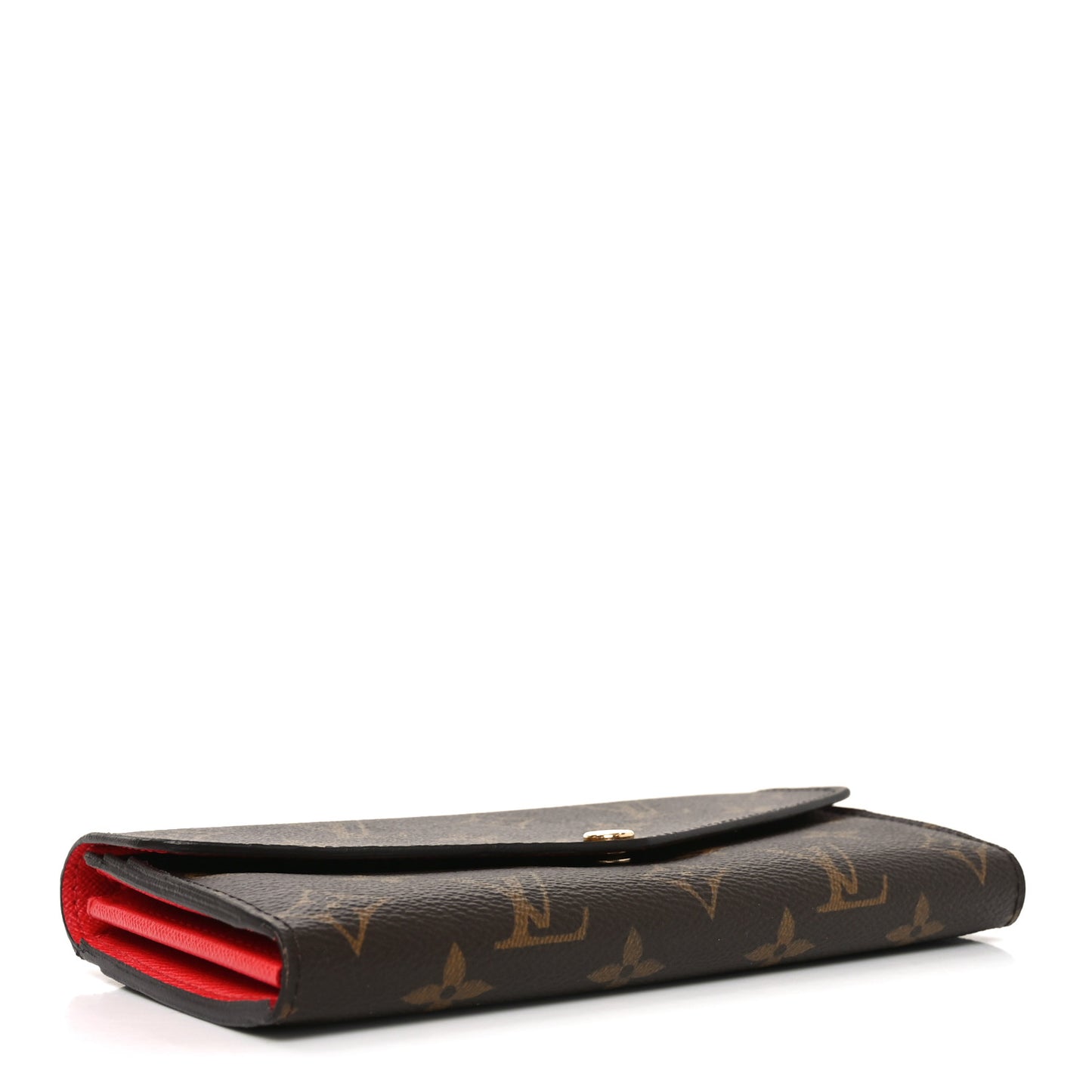 Monogram Sarah Wallet NM  Coquelicot