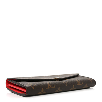 Louis Vuitton Monogram Sarah Wallet NM  Coquelicot 4 of 7