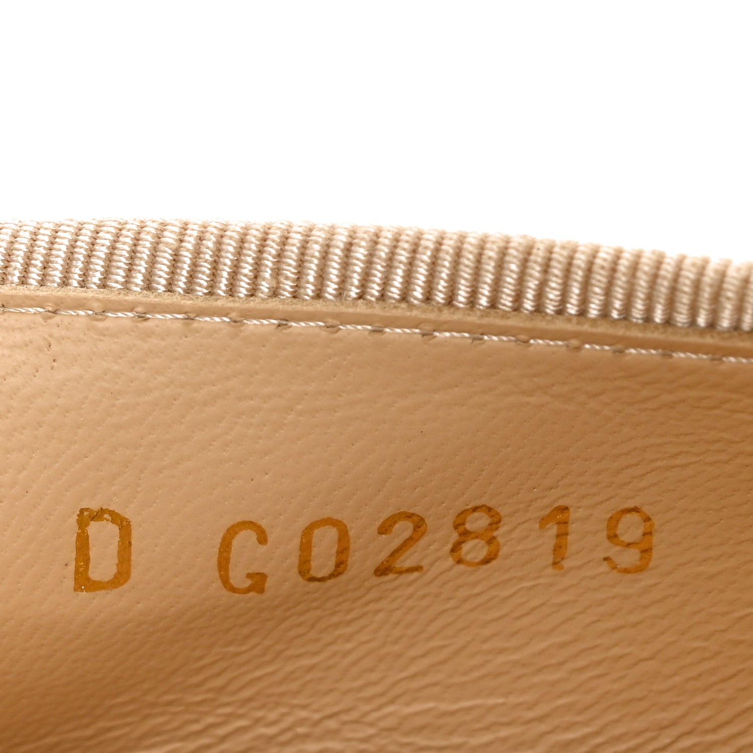 Chanel Lambskin Cap Toe CC Ballerina Flats 37.5 Beige Black 8 of 8