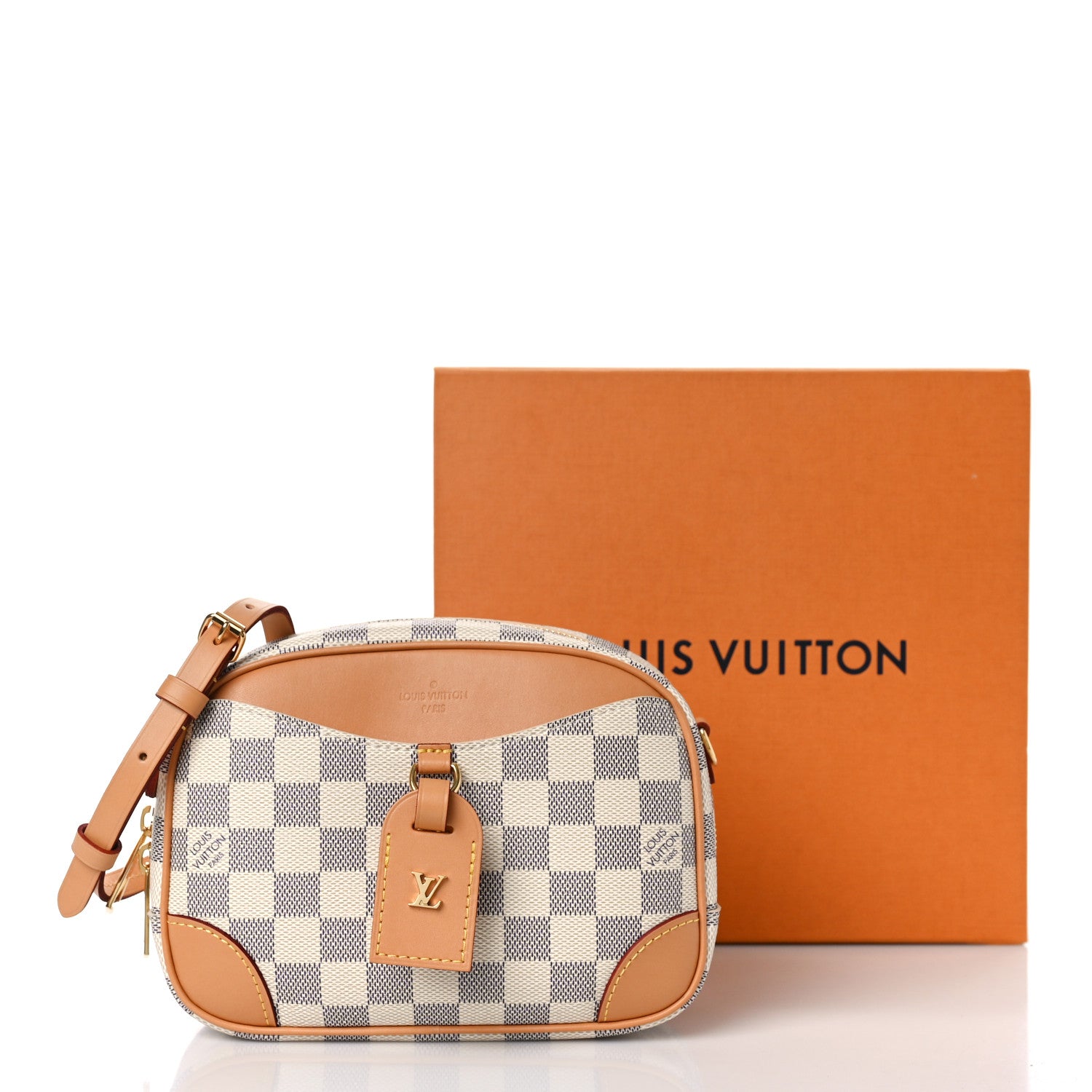 Louis Vuitton Damier Azur Mini Deauville 8 of 8