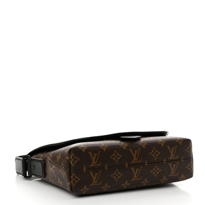 Louis Vuitton Monogram Macassar Magnetic Messenger 4 of 10