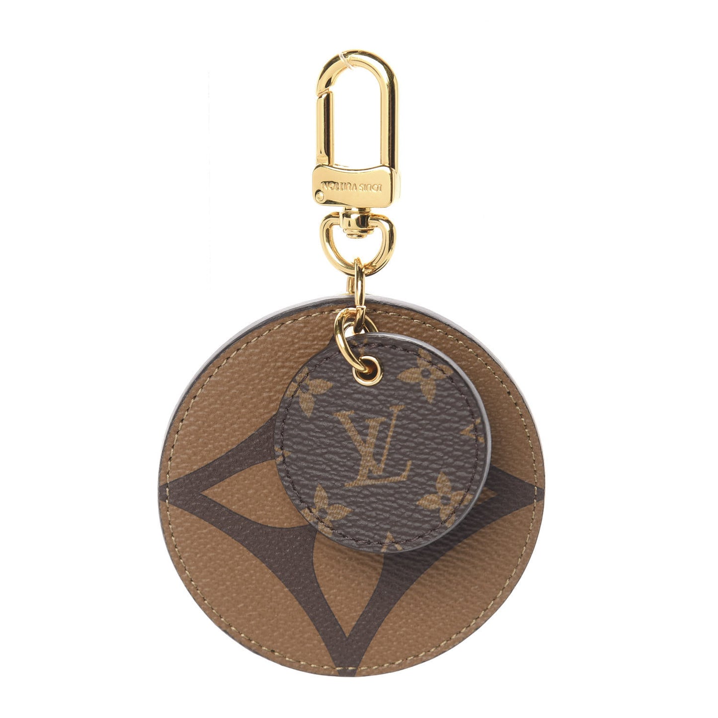 Monogram Reverse Key Holder Bag Charm