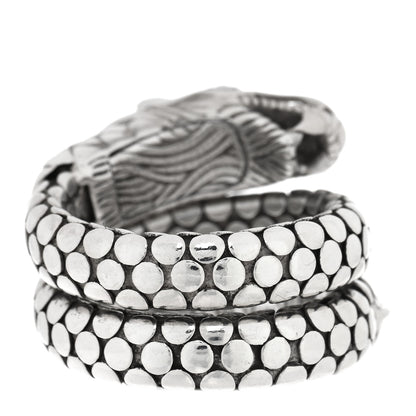 John Hardy Sterling Silver Legends Naga Dragon Coil Ring 57 8 3 of 4