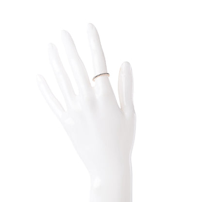 Van Cleef & Arpels 18K Rose Gold Small Perlee Ring 49 4.75 2 of 4