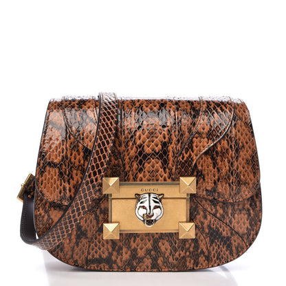 Gucci Elaphe Radiata Crystal Small Osiride Shoulder Bag Bright Cuir Ruby 1 of 11