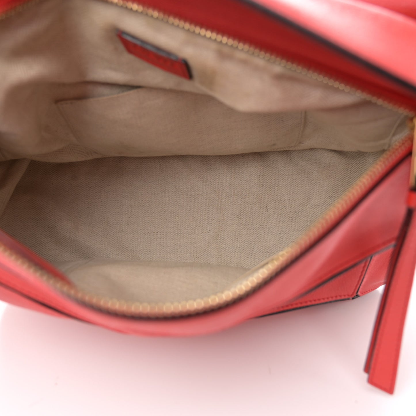 Calfskin Medium Puzzle Bag Scarlet
