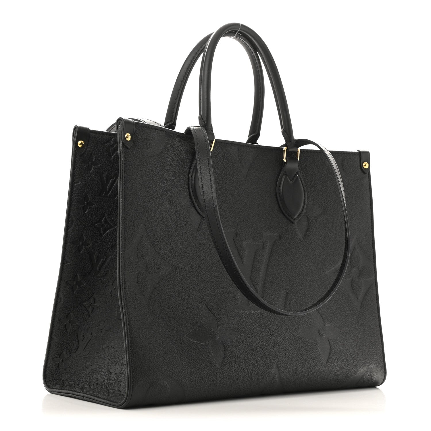 Louis Vuitton Empreinte Monogram Giant Onthego MM Black 3 of 11