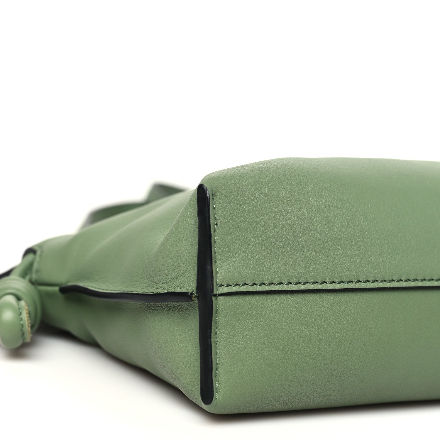 Loewe Calfskin Mini Flamenco Knot Clutch Rosemary 9 of 10