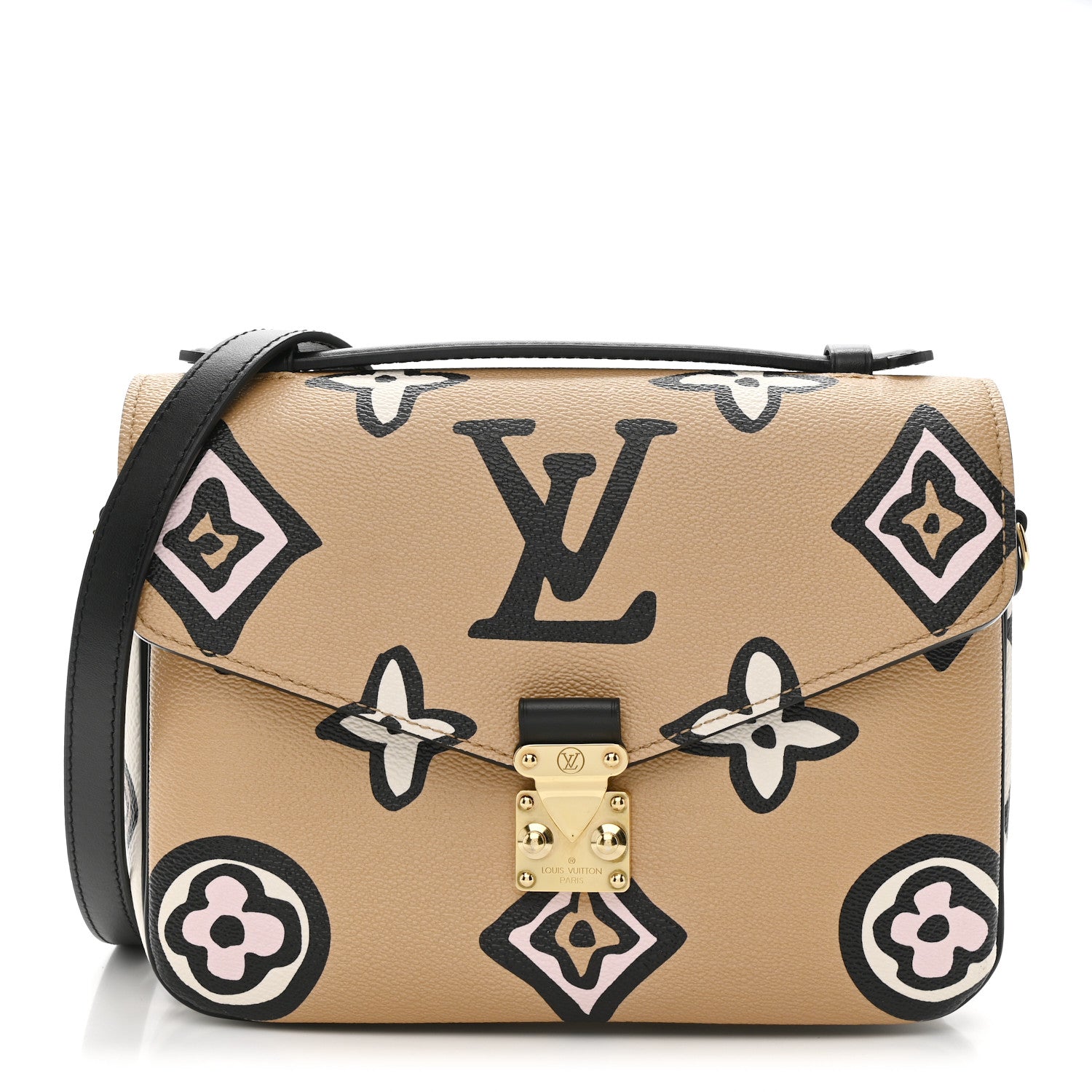 Louis Vuitton Monogram Giant Wild At Heart Pochette Metis Arizona