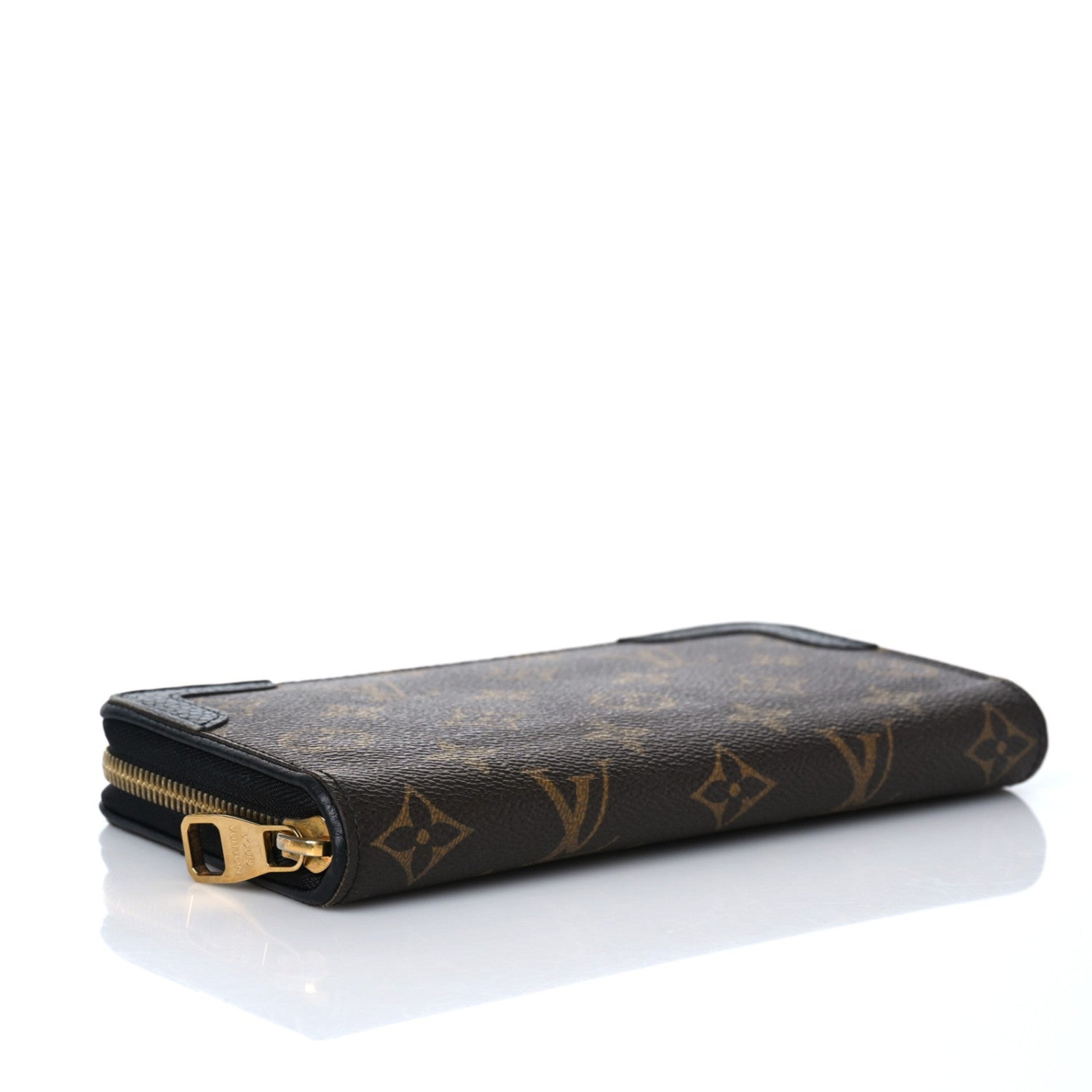 Louis Vuitton Monogram Zippy Retiro Wallet Black 4 of 9