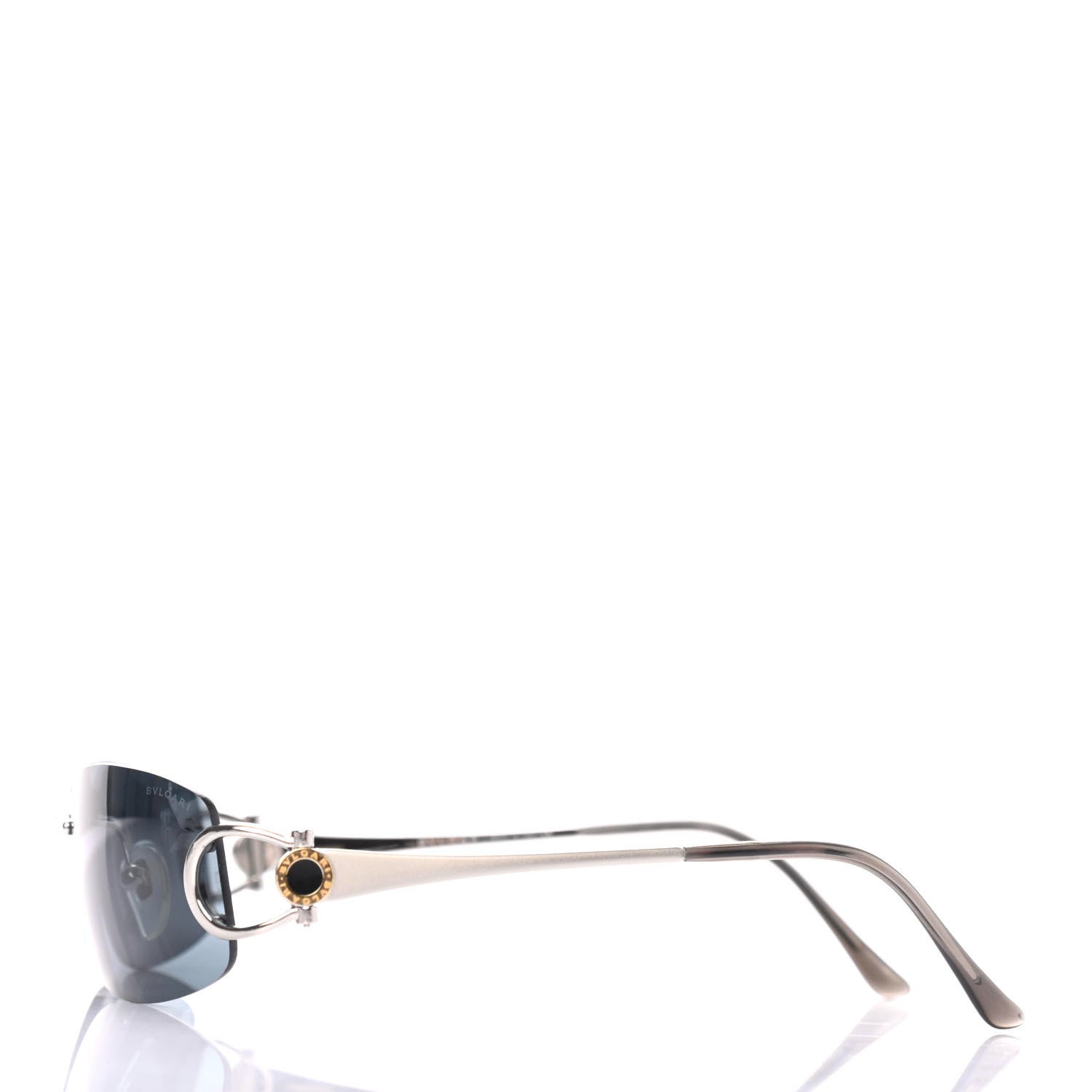 Bulgari BVLGARI Rimless Sunglasses Black 3 of 4