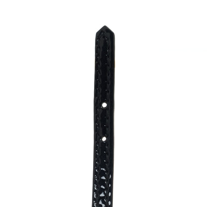 Gucci Patent Crystal G Buckle Choker Black 3 of 6
