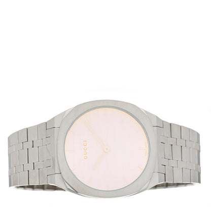 Gucci Stainless Steel 38mm 25H Quartz Watch Blue 3 of 6
