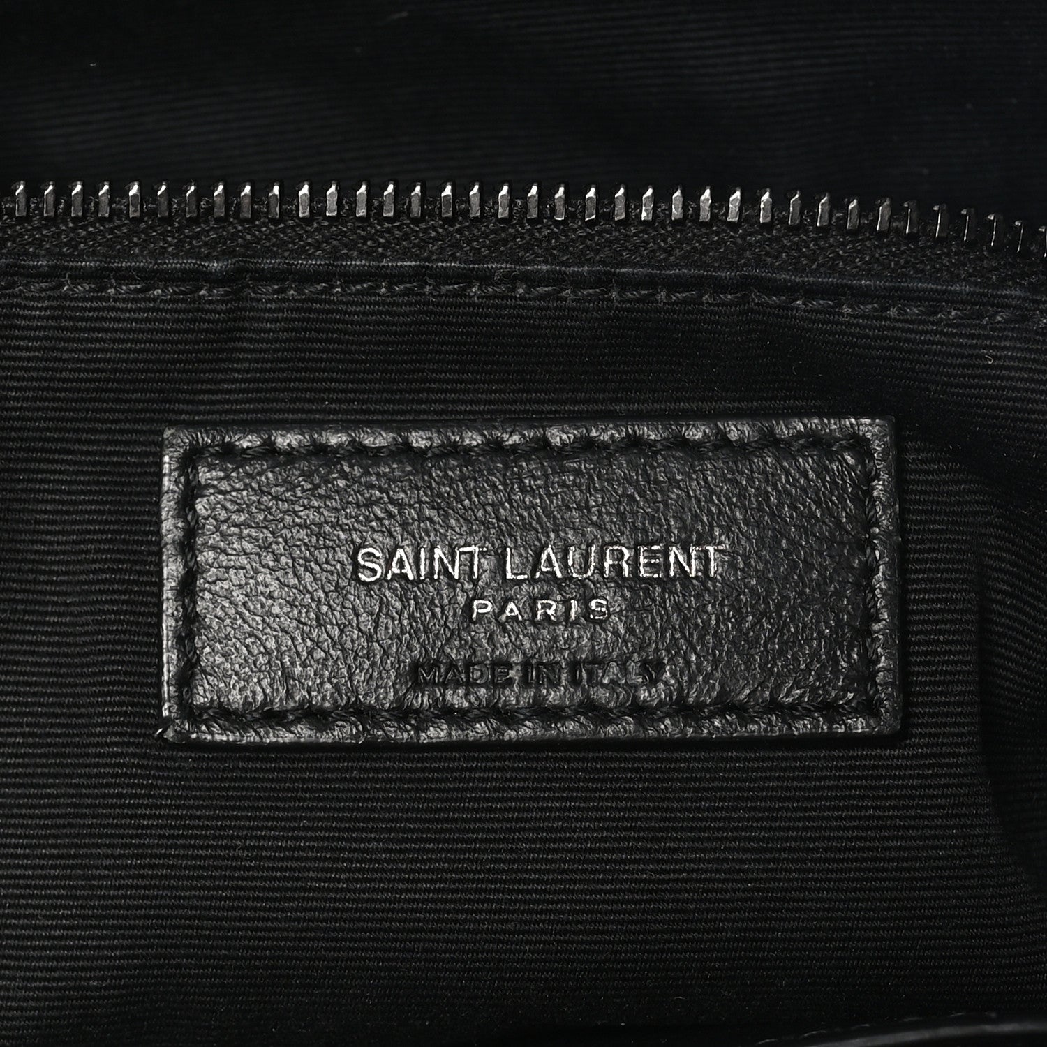 Saint Laurent Crinkled Calfskin Matelasse Monogram Large Niki Shopper Tote Black 6 of 10