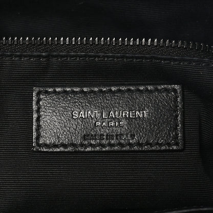 Saint Laurent Crinkled Calfskin Matelasse Monogram Large Niki Shopper Tote Black 6 of 10