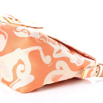 Fendi Canvas Printed Mama Baguette Multicolor 8 of 9