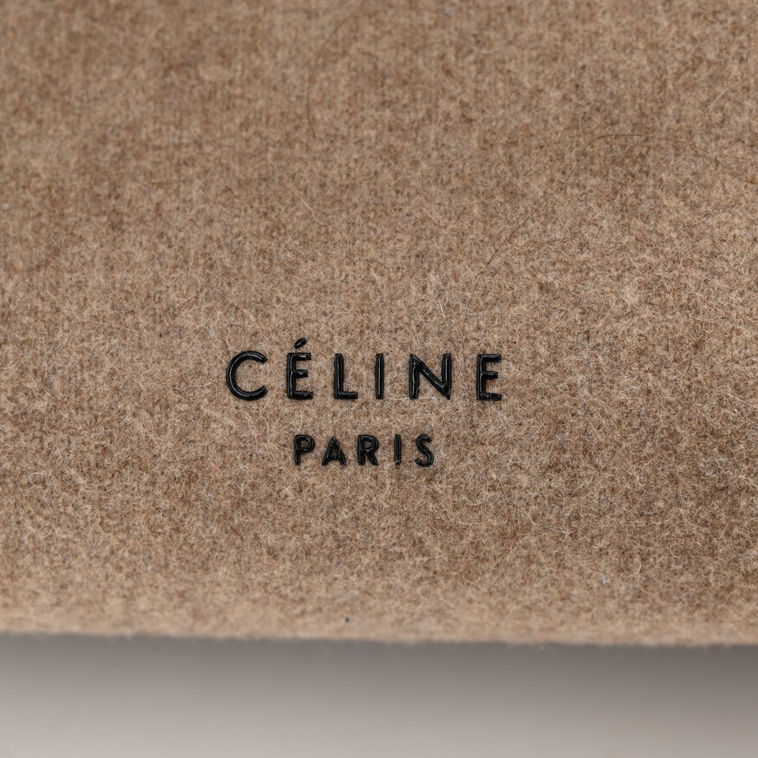 Celine Felt Smooth Calfskin Mini Belt Bag Beige 6 of 15