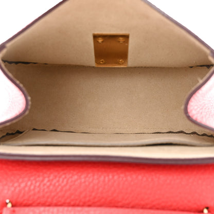 Chloe Grained Lambskin Mini Drew Shoulder Bag Plaid Red 5 of 12