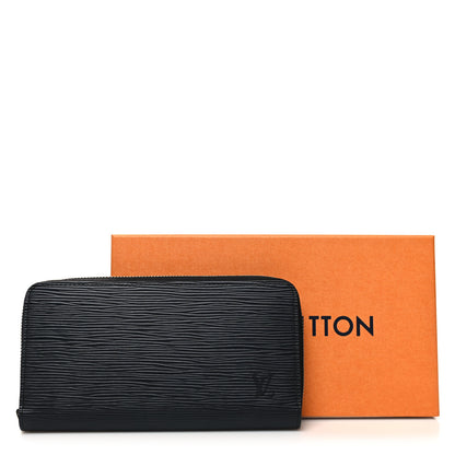 Louis Vuitton Epi Zippy Wallet Black 8 of 8