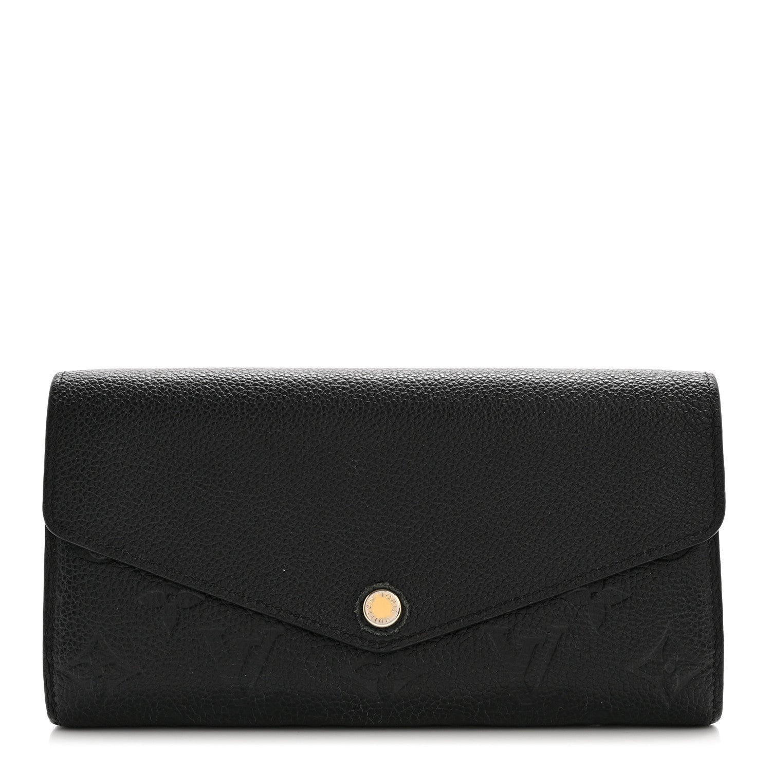 Louis Vuitton Empreinte Sarah Wallet NM Black 1 of 9