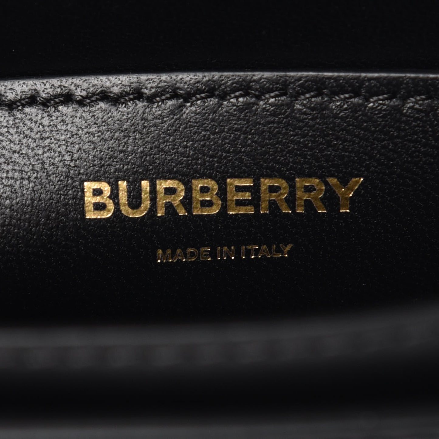 Calfskin TB Belt Bag Black