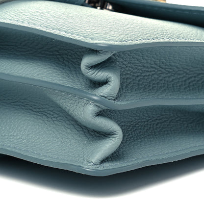 Chloe Shiny Grained Calfskin Small Aby Day Shoulder Bag Faded Blue 9 of 9