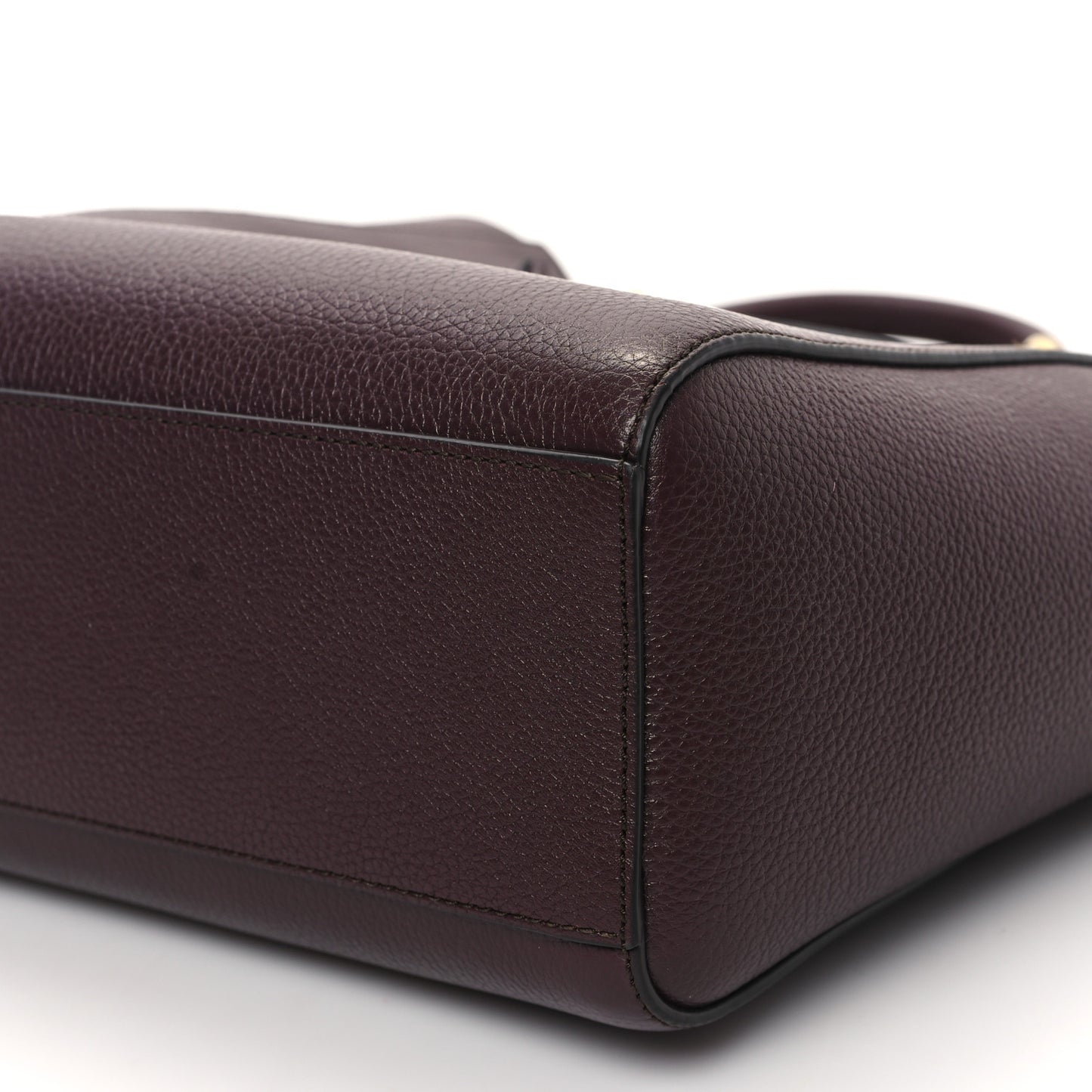 Classic Grain Small Maple Tote Oxblood