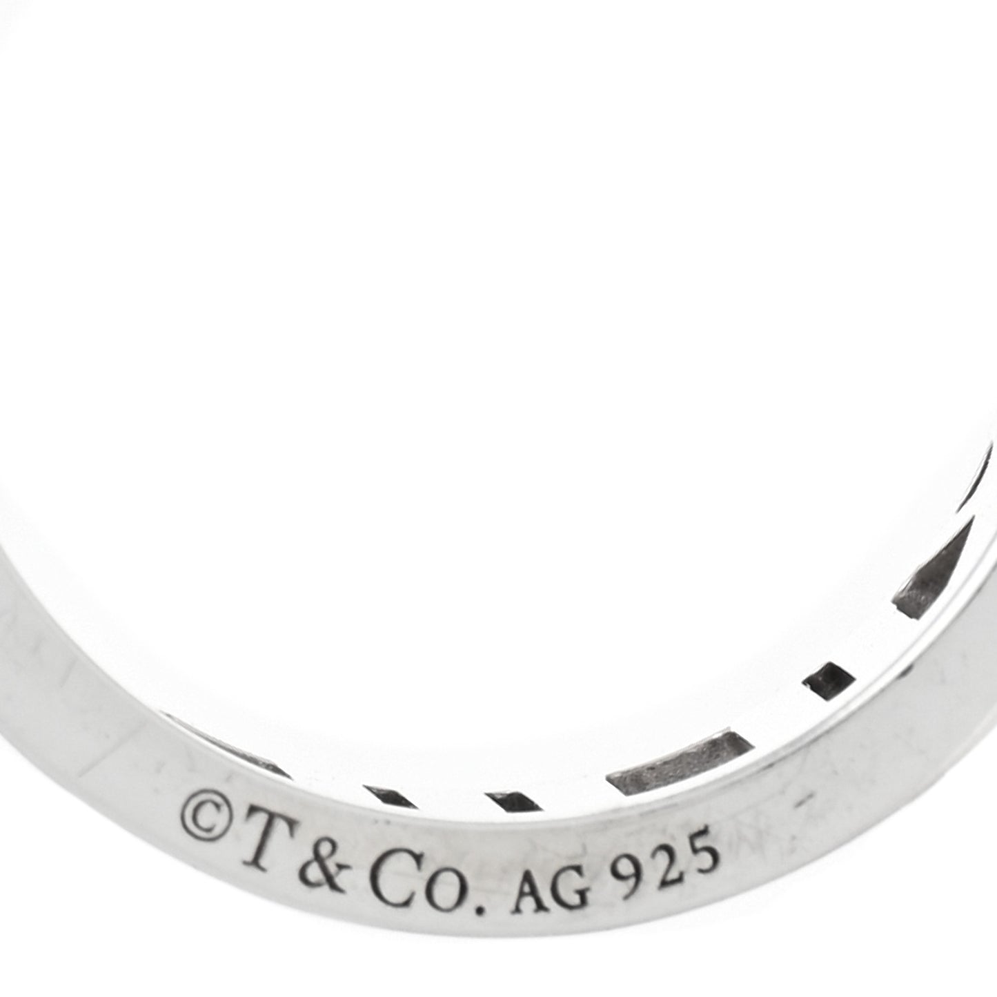 Sterling Silver Wide Atlas Open Ring 46 3.75