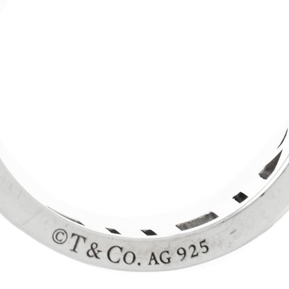 Tiffany Sterling Silver Wide Atlas Open Ring 46 3.75 4 of 4