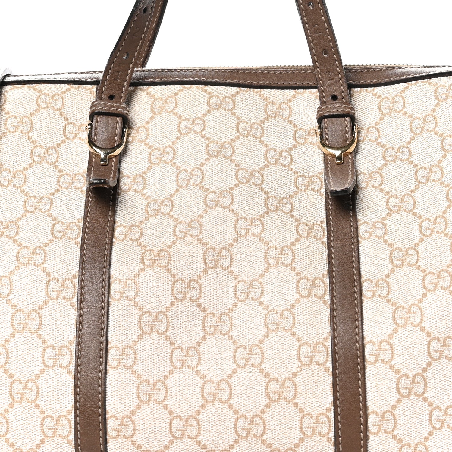 Gucci GG Plus Monogram Medium Joy Boston Tan 8 of 14
