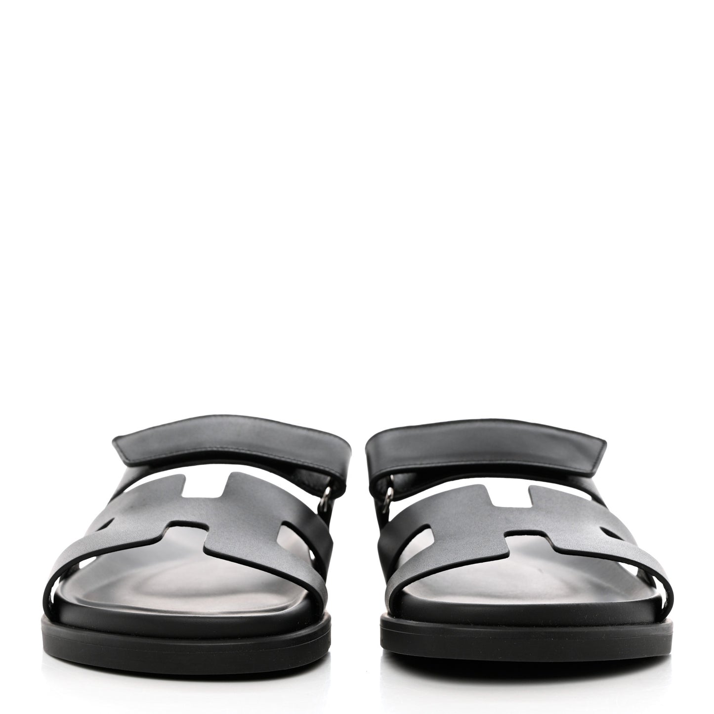 Calfskin Womens Chypre Sandals 38 Black