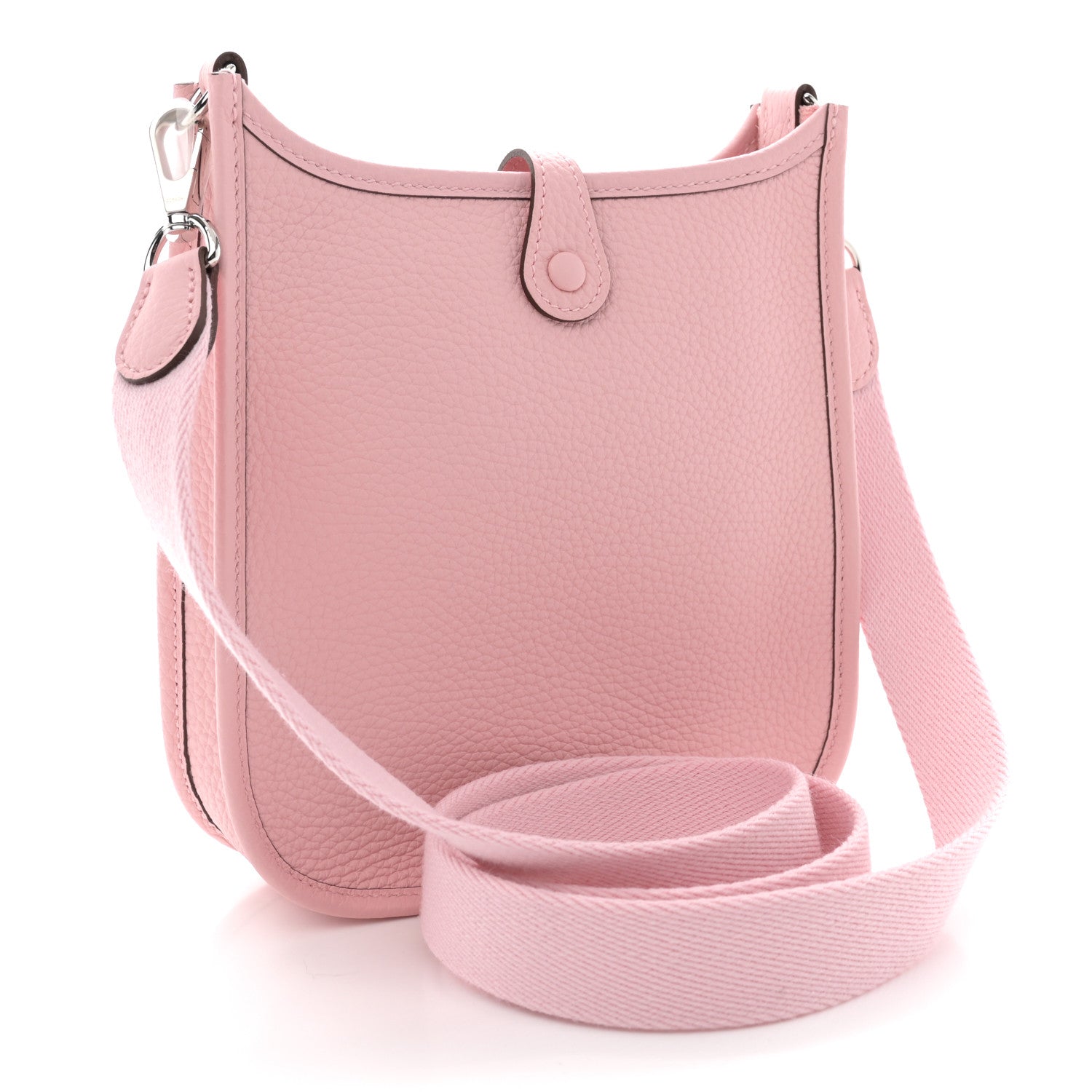 Hermes Taurillon Clemence Evelyne TPM Rose Sakura 3 of 11