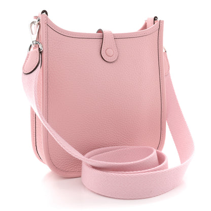 Hermes Taurillon Clemence Evelyne TPM Rose Sakura 3 of 11