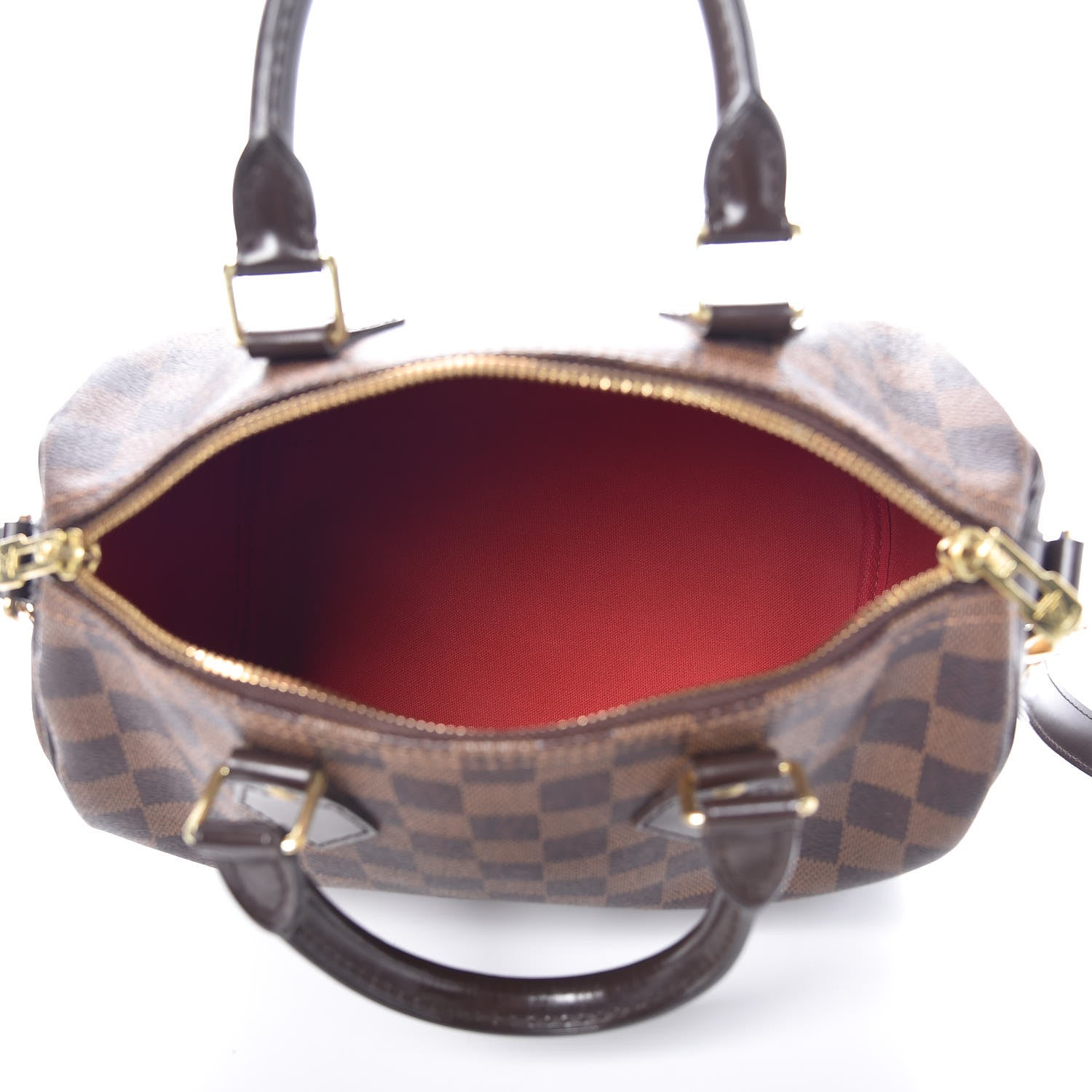 Louis Vuitton Damier Ebene Speedy Bandouliere 25 6 of 10