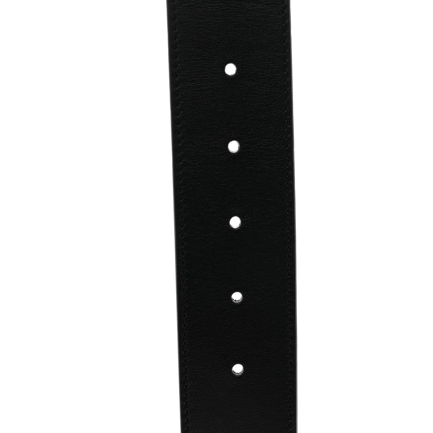 Gucci Calfskin Double G 40mm Belt 75 30 Black 4 of 5