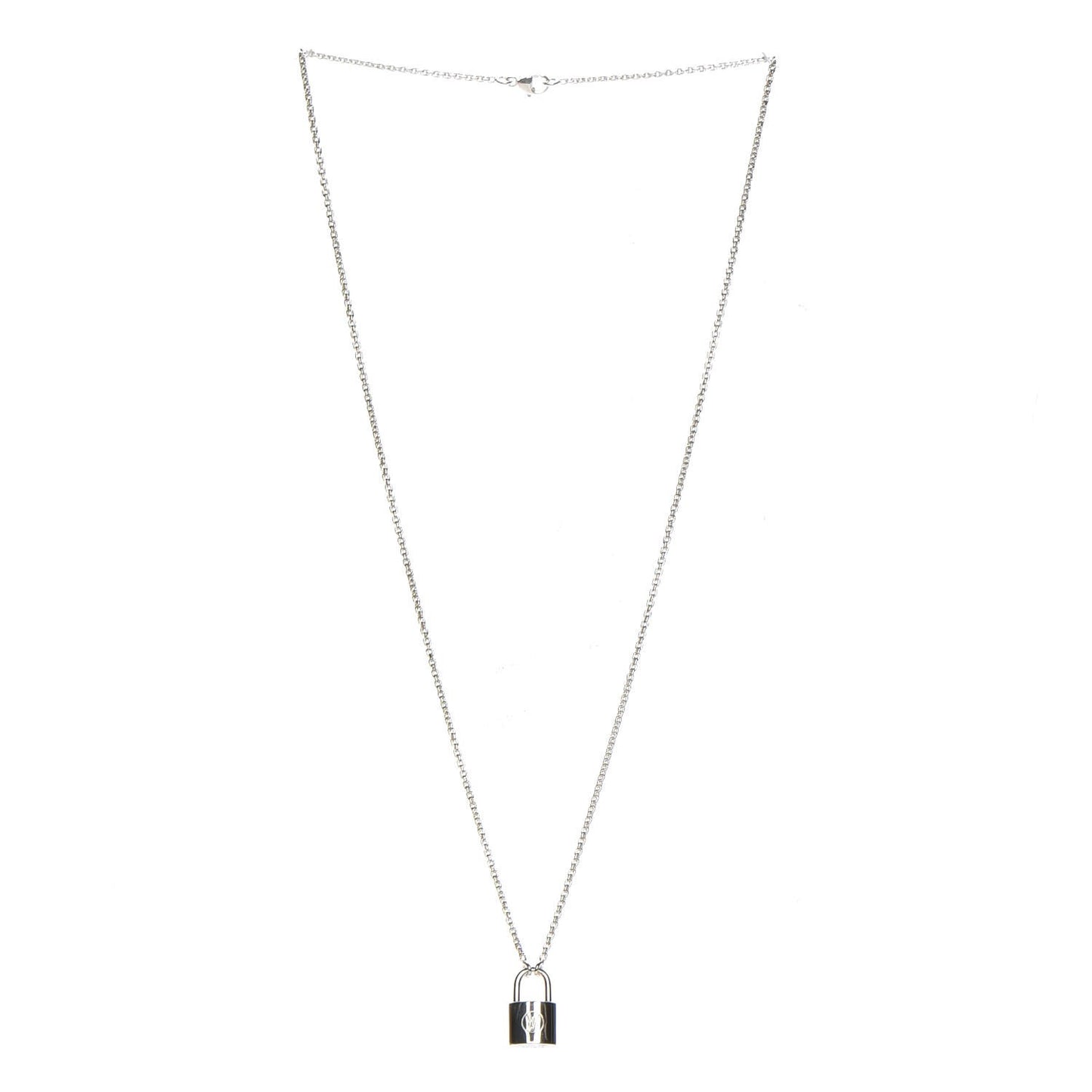 Sterling Silver Lockit Necklace