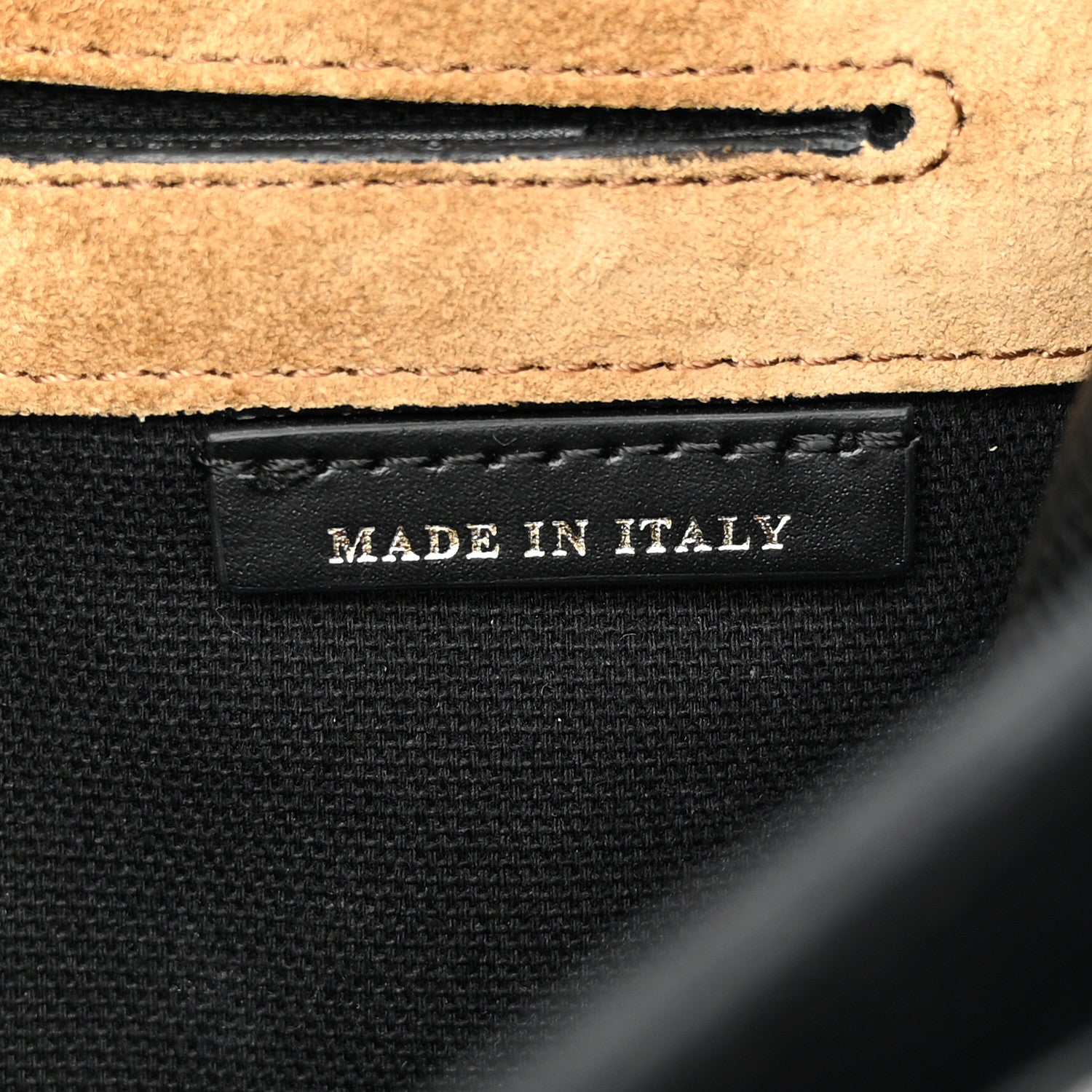 Burberry Derby Calfskin House Check Small Macken Crossbody Bag Black 8 of 12