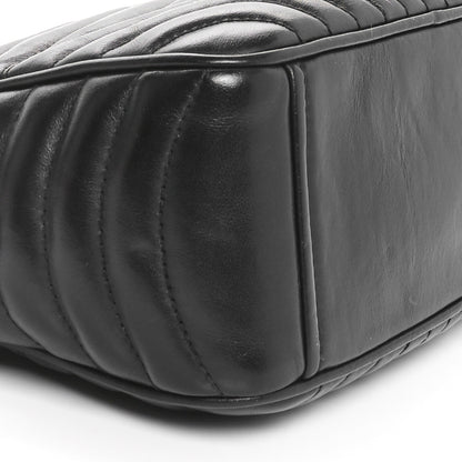 Prada Soft Calfskin Diagramme Camera Bag Black 8 of 9